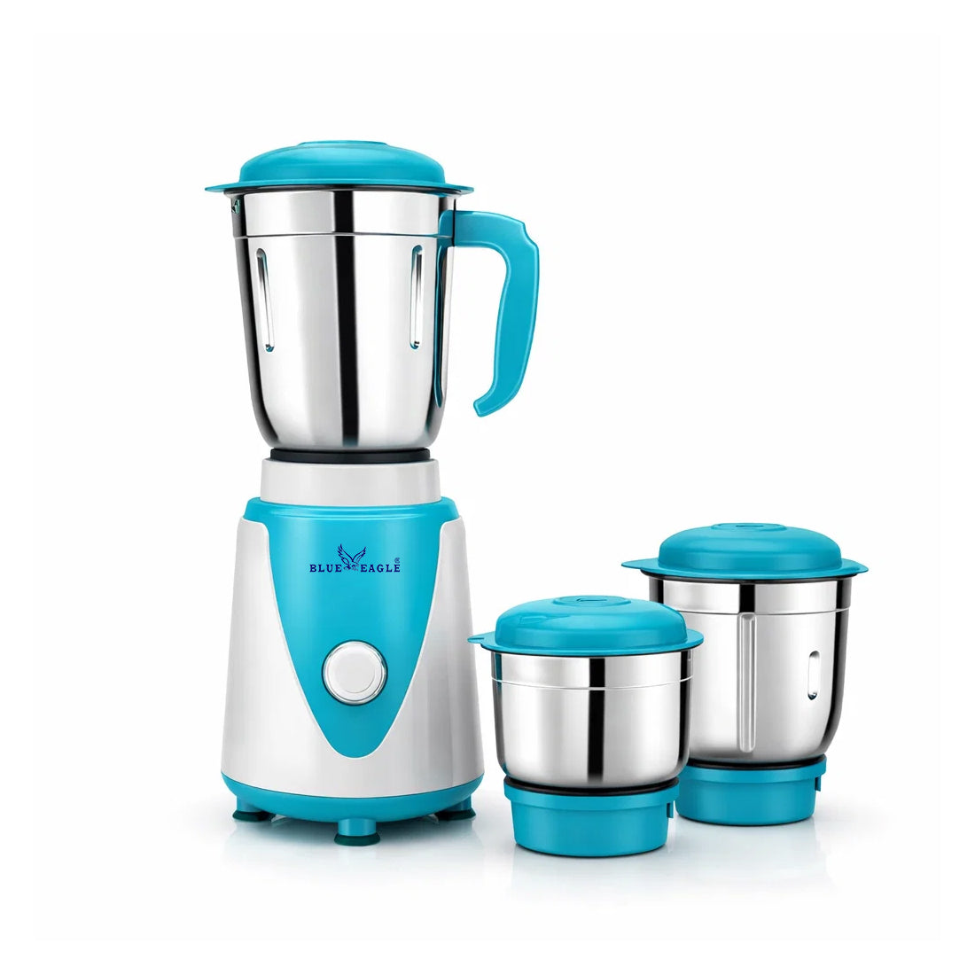 Blue Eagle Mixer Grinder with 3 Stainless Steel Jars, 750 watt Black, Electric